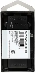 Накопичувач SSD 256GB Kingston KC600 mSATA SATAIII 3D TLC (SKC600MS/256G) - мініатюра 8