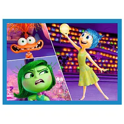 Пазли 4в1 Trefl Inside Out 2 Думками навиворіт 2 Правлять емоції 35, 48, 54, 70 деталей дитячі пазли Disney Pixar (SKU-219) - мініатюра 7