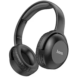 Навушники накладні бездротові Hoco Art sount BT headset W33 до 15 годин чорні