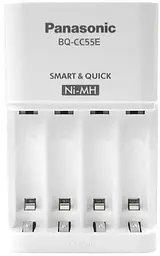 Зарядний пристрій Panasonic Smart-Quick charger (BQ-CC55E)