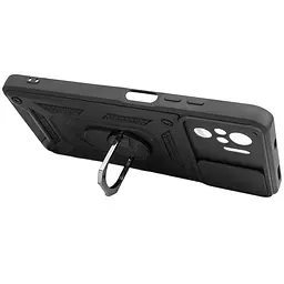 Чохол Ummi Camshield Serge Ring для Xiaomi Redmi Note 10 / Note 10s / Poco M5s Чорний / Black - мініатюра 3