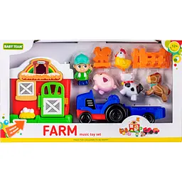 Набір іграшок музичний Baby Team Ферма (8840) - мініатюра 3