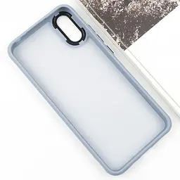 Чохол Epik TPU+PC Lyon Frosted для Xiaomi Redmi 9A Sierra Blue - мініатюра 3