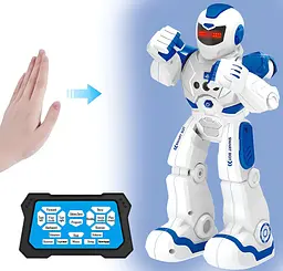 Дитячий інтерактивний робот на радіокеруванні з функцією танцю. Керування пультом і жестами, зі світловими діодами