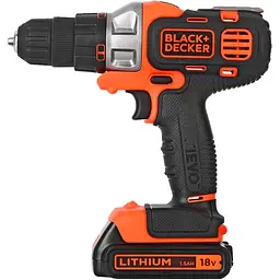 Дриль-шуруповерт Black+Decker MT218K 18V 1.5Ah [89311] - мініатюра 1
