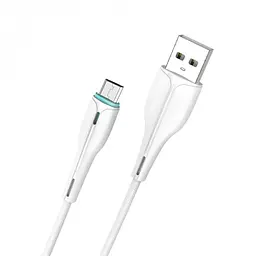 Кабель SkyDolphin S48V USB - micro USB (M/M), 1 м, Білий (USB-000427) - мініатюра 2
