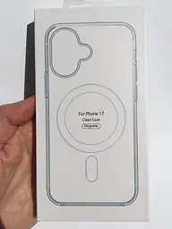 Протиударний чохол для Apple iPhone 17 Clear Case Ultra Hybrid MagSafe Прозорий з магнітом - мініатюра 3