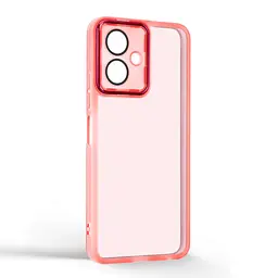 Защитный чехол для TECNO Spark Go 2 4G (KM4), Shade, розовый, TPU+PC, матовый, защита всего корпуса, панель-накладка, противоударный, с высокими бортами, амортизирует удары при падениях, ArmorStandart (ARM87908) - мініатюра 2