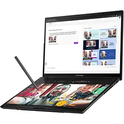 Ноутбук ASUS Zenbook Duo UX8406CA Ultra 7 255H la 51GHz, 14'', сенсорний, 32GB LPDDR5X, 1TB, Arc, Windows 11 Pro - мініатюра 13