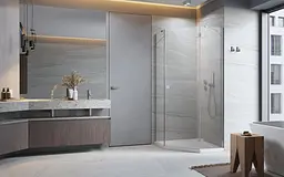 Душові двері Radaway Essenza New PTJ 90x200 скло прозоре ліве (1385010-01-01L) - мініатюра 2