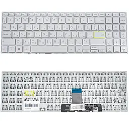 Клавіатура для ноутбука ASUS (X521 series) rus сріблястий без фрейма
