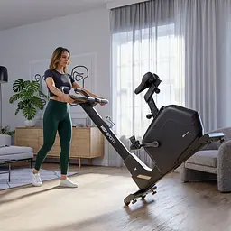 Велотренажер Hop-Sport HS-5000H Atrox електромагнітний чорний - мініатюра 10