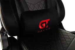 Геймерське крісло GT Racer чорне (X-0713 Black) - мініатюра 15
