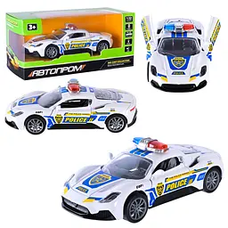 Дитяча іграшкова машинка "Police" AP74204(White) масштаб 1:32 - мініатюра 4