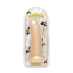 Фалоімітатор з ароматом ванілі - Toyz4lovers Delicious Dildo Vanilla, 19,5 см