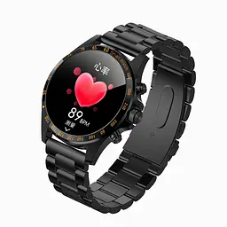 Розумний годинник Linwear LW09 Metal з вимірюванням кисню в крові (Чорний) - мініатюра 5