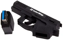 Флеш-накопичувач USB 32Gb "Pistol", Black, USB 3.0 (CW-USBPL32) ColorWay teh0029158 - мініатюра 4