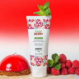 Їстівний лубрикант на водній основі Exsens Lubricant Raspberry 100 ml - мініатюра 3