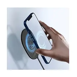 Бездротовий зарядний пристрій Baseus Light Magnetic 15 W WXQJ-03 Blue - мініатюра 7