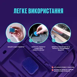 Таблетки для посудомийної машини Vortex All in One 150 шт. - мініатюра 5
