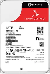Накопичувач HDD SATA Seagate 12.0TB IronWolf Pro 7200rpm 256MB (ST12000NT001) - мініатюра 2