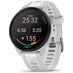 Смарт-годинник Garmin Forerunner 165 Music Mist Gray/Whitestone (010-02863-B1) - мініатюра 4