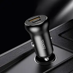 Автомобільний зарядний пристрій Hoco NZ5 Smooth Road PD30W + QC3.0 [110006] - мініатюра 6