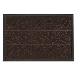 Килимок придверний Eco Fabric Листя з кромкою коричневий 40 х 60 см (4060-108) - мініатюра 3