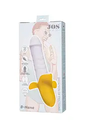 Вібратор Jos B-nana, 19 см (білий) - мініатюра 2
