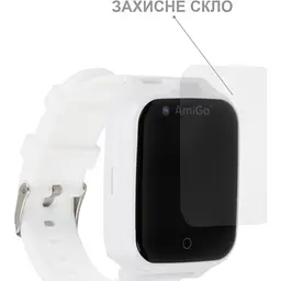 Дитячий смарт-годинник з відеодзвінком AmiGo GO006 GPS 4G WIFI VIDEOCALL White Білі - мініатюра 7