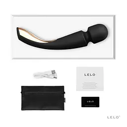Вібромасажер LELO Smart Wand 2 Medium Black - мініатюра 3