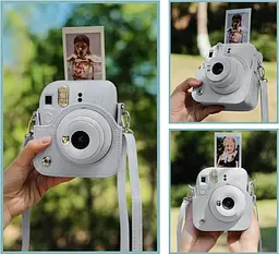 Чохол для фотоапарата Fujifilm Instax Mini 12 Білий - мініатюра 4
