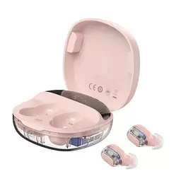 Бездротові навушники Bluetooth Baseus Encok True Wireless Earphones WM01 Plus, BT5.0, 40mAh, 800mAh, 5h, (NGWM01P-04) pink - мініатюра 2
