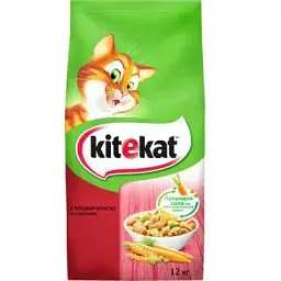 Сухий корм для кішок Kitekat Яловичина з овочами 12 кг (5900951013065)