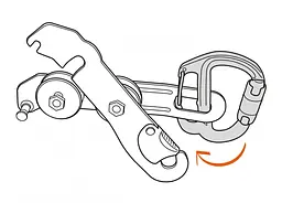 Карабін Petzl Freino Z Twist-Lock Grey/Red (1052-M042AA00) - мініатюра 2