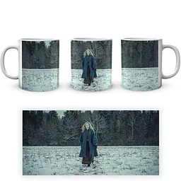 Кухоль GeekLand The Witcher Відьмак Цирі TW 002.003 330 мл білий - мініатюра 4