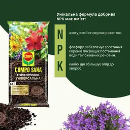 Торфосуміш  універсальна COMPO SANA® 20 л - мініатюра 4