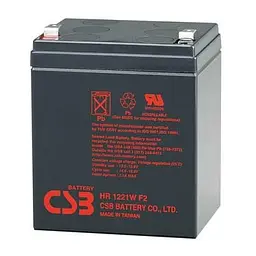 Батарея до ДБЖ 12В 5 Ач CSB (HR1221W)