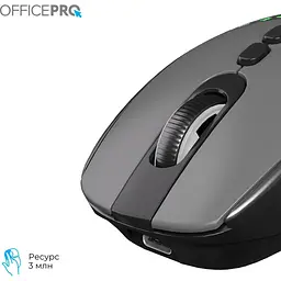 Bluetooth миша OfficePro M520B Wireless/Bluetooth Silent Click Black (M520B) UA - мініатюра 6