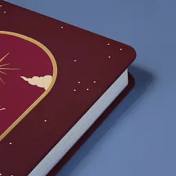 Дневник благодарности Orner "Ночное небо" красный - миниатюра 4