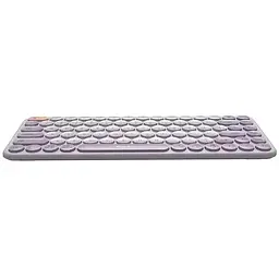 Клавіатура бездротова Baseus K01A Wireless Tri-Mode (3 режими) - блютуз + 2.4 + 5.0 ГГц фіолетова - мініатюра 2