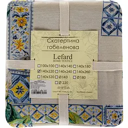 Скатертина гобелен Lefard Сицилійський лимон 140x260 см (716-216) - мініатюра 4