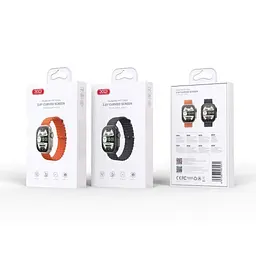 Смарт-годинник XO M11Ultra Curved Screen 9th Generation Wireless Charging Smart Talking Watch чорний - мініатюра 5