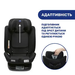 Автокрісло Chicco Unico Evo i-Size Air Black (8058664167302) (87030.95) - мініатюра 6