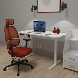 Крісло Mealux Leo Air Orange (Y-543 KBY) - мініатюра 4