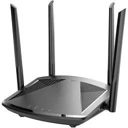 Бездротовий маршрутизатор D-Link DIR-X1860/IL/R1A Black - мініатюра 2