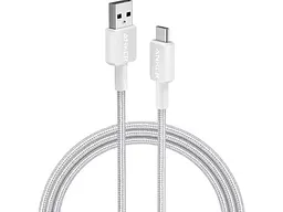 Кабель USB Type-C ANKER Powerline 322 USB Type-A to USB Type-C 1.8m White (A81H6H21)