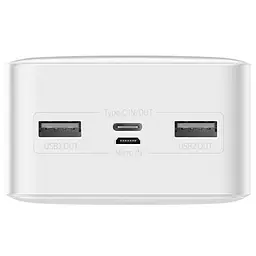 Зовнішній акумулятор Baseus Bipow 15W 30000mAh White [PPDML-K02] [66063] - мініатюра 3