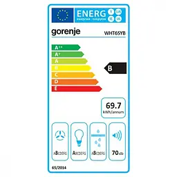 Витяжка Т-подібна Gorenje WHT6SYB - мініатюра 4