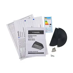 Витяжка вбудована Minola HBI 5614 BLF 1000 LED - мініатюра 9